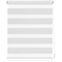 Lichtblick Duo Rollo / Doppelrollo Klemmfix 100 x 150 cm weiß