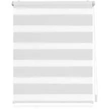 Lichtblick Duo Rollo / Doppelrollo Klemmfix 100 x 150 cm weiß