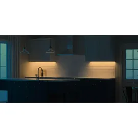 YEELIGHT Closet Sensor Light, Unterbauleuchte mit Bewegungssensor, 2700K, warmweiß, 40cm, silber