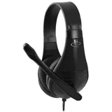 Esperanza Kopfhörer mit Mikrofon EH209K Schwarz - Schwarz