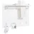 SoBuy Wandgarderobe FHK36 Weiß