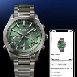 Casio Edifice EQB-1300DC-3AEF Edelstahl 40 mm EQB-1300DC-3AEF