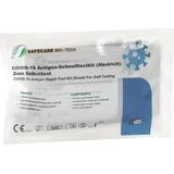 80x Safecare 1er Haltbarkeit 31/01/2025 BIO-TECH COVID-19 & Antigen Schnelltest Rapid Nasal Test | CE 2934 |Laientest Selbsttest + BLT Desinfe