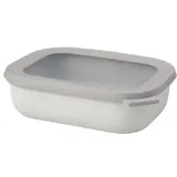 Mepal Cirqula rechteckig nordic white 1 l