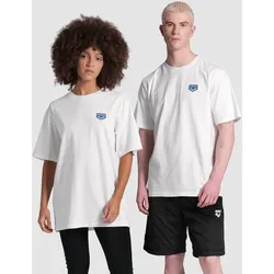 T-Shirt Herren arena Studio Grafik Print - White-drop - XL