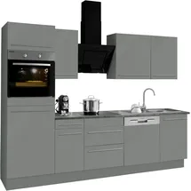 OPTIFIT Küchenzeile Bern 270 cm grau