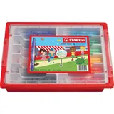 Stabilo - Filzstift - power max 96er Box - mit 12 verschiedenen Farben
