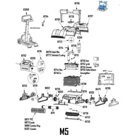 Maytronics Schwimmkabel 18 m 3-adrig