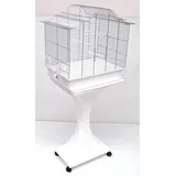 ollesch Vogelkäfig Mega 160 x 80 x 150 cm weiß