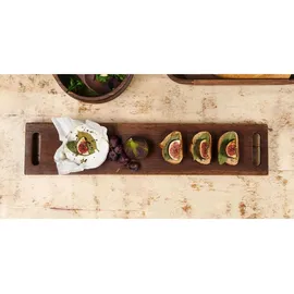 Asa Selection Holzboard wood Akazie, massiv, rechteckig, 13x3x60 cm, Holz