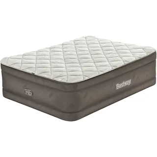 BESTWAY Fortech mit Reißverschlussbezug & integrierter Elektropumpe 203 x 152 x 51 cm
