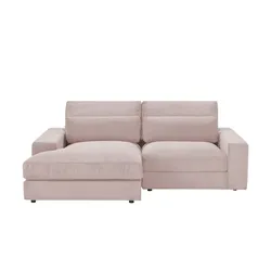 Ecksofa  Branna ¦ rosa/pink ¦ Maße (cm): B: 232 H: 88 T: 164