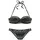 Bruno Banani Bügel-Bandeau-Bikini Damen Grün/Mehrfarbig 42 Cup B