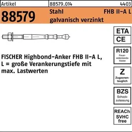 Fischer Highbond-Anker FHB II - A L M 12 x 100 / 25 10 Stück