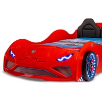Möbel-Zeit Kinderbett Autobett Lambo RS-2 Seat mit Polster rot