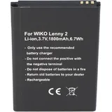 AccuCell Akku passend für den Wiko Lenny 2 Akku 5030, 3,7Volt 1800mAh mit 6,7Wh