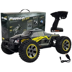 LEAN Toys Spielzeug-Auto Offroad Ferngesteuer RC Auto Fahrzeug Buggy Rennen Spielzeug Sport schwarz