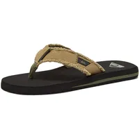 QUIKSILVER Monkey Abyss Zehentrenner, Schwarz Green Black Brown Xgkc,