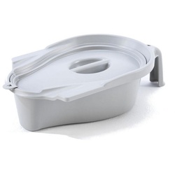 Invacare Toiletten-Rollstuhl Toilettentopf mit Deckel für Aquatec Ocean Ergo