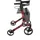Antar Aluminium Rollator Antar faltbar mit Sitz rot