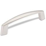 SO-TECH® Möbelgriff Bügelgriff UN17 BA 96 mm oder 128 mm, Griff Schrankgriff Schubladengriff - incl. Schrauben silberfarben Bohrlochabstand: 96 mm