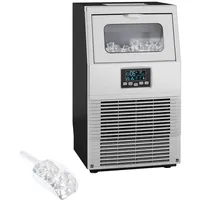 Homcom Eiswürfelmaschine Mehrfarbig, Metall, 33.9x60.2x34.5 cm, Essen - Trinken, Barausstattung