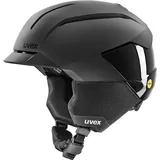 Uvex Levitate MIPS Skihelm (Größe 51-55CM, schwarz)