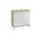Möbel Kraft Waschbeckenunterschrank 60 x 60 cm Mehrfarbig