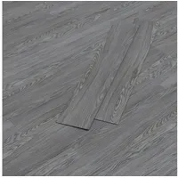 Hago Klebevinylboden 2,23m2 Eiche Grau PVC, 16 Planken Laminat