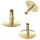 Nklaus Kerzenhalter 3X Messing Gold