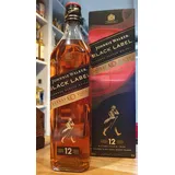 Johnnie Walker 12 Years Old Black Label Sherry Finish Blended Scotch 40% vol 0,7 l Geschenkbox