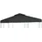 vidaXL Pavillon-Ersatzdach 310 g/m2 3 x 3 m Dunkelgrau