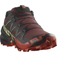 Salomon Speedcross 6 Herren rum raisin/cherry tomato/cognac 47