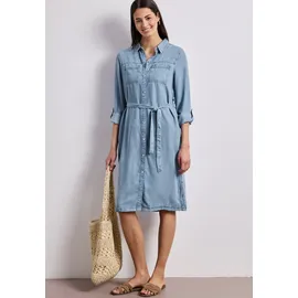 STREET ONE Jeanskleid Midi Blau 42