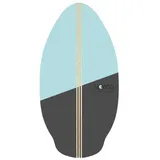 Moana Sumba 111,8 cm grau/türkis