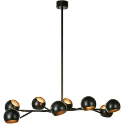 MARKSLÖJD Edgar Deckenlampe Schwarz