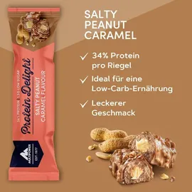 Multipower Protein Delight Peanut Caramel Riegel 18 x 35 g
