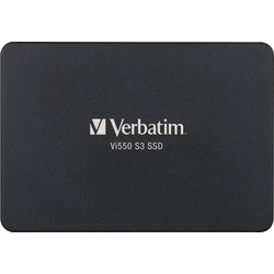 Verbatim Vi550 S3 256GB interne SSD (256 GB) 2,5″ 560 MB/S Lesegeschwindigkeit, 460 MB/S Schreibgeschwindigkeit schwarz