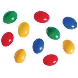 Rayher Plastik-Figuren mehrfarbig Eier Ø 6,0 cm 10 St.