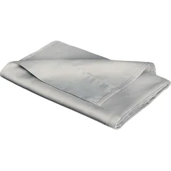 Betttuch FLEURESSE "Colours", grau, B:220cm L:260cm, Mako-Satin, Obermaterial: 100% Baumwolle, Laken, offenes Bettlaken