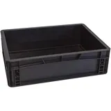 WeTec Lagerbehälter mit Unterfassgriff, ESD, 800 x 600 x 220 mm