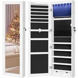 Songmics Schmuckschrank, hängend, 10x120x37 cm
