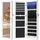 Songmics Schmuckschrank, hängend, 10x120x37 cm