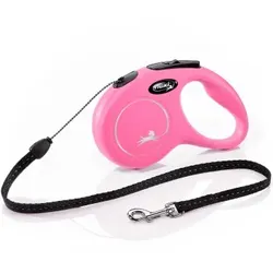 Flexi New Classic Seil pink S, 5 m, 12 kg