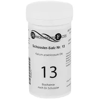 HOMOEOPATHIEFUCHS Schüssler-Salz Nummer 13 Kalium arsenicosum D6 Biochemie 400 St Tabletten