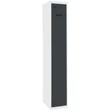 Proregal AMEGO Garderobenschrank 180x40x50 cm Weiß