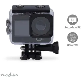 Nedis ACAM71BK Action Cam Schwarz