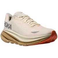 HOKA Clifton 9 Damen Beige / Rot 39