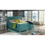 aea Luxus Designer Polsterbett 180 x 200 cm Blau