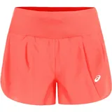Asics Road 3.5IN Laufshorts Damen - orange, Größe L